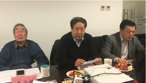 专家从左至右：王安耕、汪玉凯、周德铭